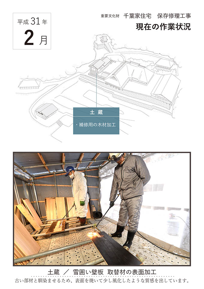 平成31年2月の作業状況1